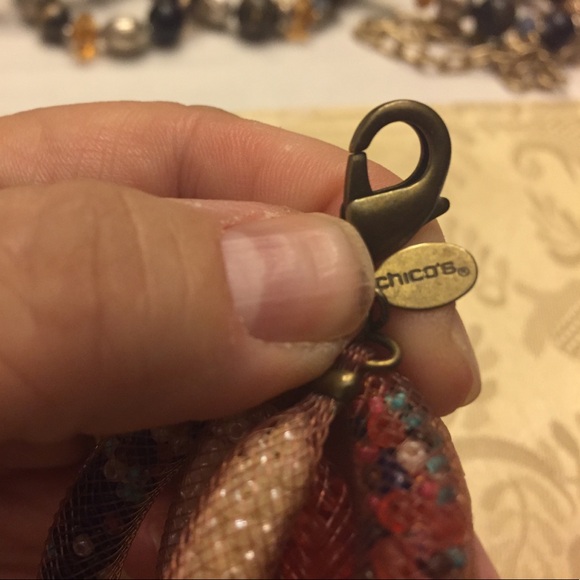 Chico's multicolored necklace - Picture 3 of 5